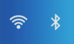 blinking wifi and bluetooth